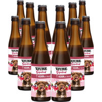Produktbild von TJURE Hundesmoothie Huhn mit Beeren Superfood Getreidefrei und Laktosefrei 12 x 220ml - 12 x 220 ml