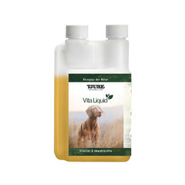 TJURE Immun Boost Vita Liquid für Hunde 500 ml Ergänzungsfuttermittel zur Immunstärkung mit Ginseng Sonnenhut und Blütenpollen ohne Zucker und Konservierungsstoffe - 500 ml – Bild 1 von 7