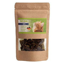 TJURE Katzen Leckerlies Ente 50g getreidefrei und hypoallergen – Bild 1 von 6