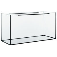 Produktbild von tME Top-Glas Aquarium für Fische 240L Schwarz Transparent 1200x400x500mm 8mm Glas