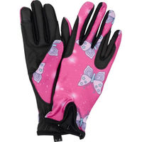Produktbild von Tocarra Equipage Reithandschuhe für Mädchen in Rosa aus Polyester für den Sommer Größe 10/12 Jahre