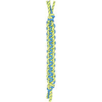 Produktbild von Tofla Flamingo Hundespielzeug aus Nylon in Blau/Gelb Größe L