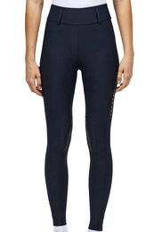 Produktbild von Tommy Equestrian Reithose Hybrid Highland mit Silikon KnieGrip in Desert Sky Blau
