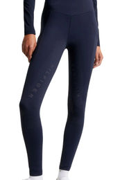 Produktbild von Tommy Equestrian Reitleggings Monaco FullGrip Desert Sky Blau Winter Damen