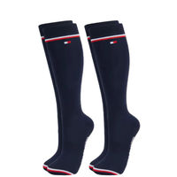 Produktbild von Tommy Equestrian Reitsocken Byron 2er Pack Desert Sky Blau Winter Unisex