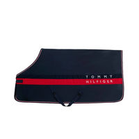 Produktbild von Tommy Hilfiger Equestrian Abschwitzdecke Color Block Desert Sky Blau Fleece