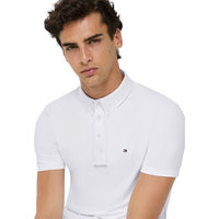 Produktbild von Tommy Hilfiger Equestrian Alex Turniershirt für Herren aus Nylon in Blau-Weiß Größe XS