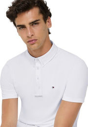 Tommy Hilfiger Equestrian Alex Turniershirt für Herren in Weiß Größe XL – Bild 1 von 6