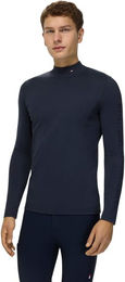 Tommy Hilfiger Equestrian Baslayer Herren Langarmshirt Desert Sky Blau Grösse M – Bild 1 von 1