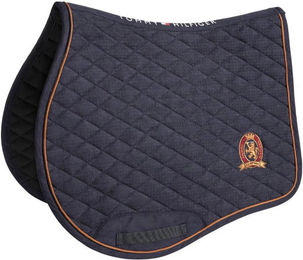 Tommy Hilfiger Equestrian Baxter Suede Springschabracke für Warmblut in Grün vegan – Bild 1 von 3