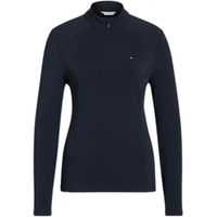 Produktbild von Tommy Hilfiger Equestrian Beth Reitshirt Damen Winter Langarm Blau Nylon Größe L