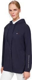 Tommy Hilfiger Equestrian Bolton Unisex Regenjacke aus Polyester in Blau Größe S wasserdicht – Bild 1 von 2