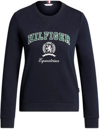 Tommy Hilfiger Equestrian Campus Sweatshirt Damen XL aus Baumwolle und Polyester – Bild 1 von 3
