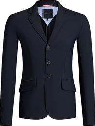 Tommy Hilfiger Equestrian Carson Turnierjacket für Herren in Schwarz mit wasserabweisender Funktion – Bild 1 von 4