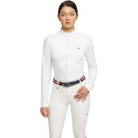 Produktbild von Tommy Hilfiger Equestrian Charlotte Turnier-Reithemd Damen Weiß Größe M