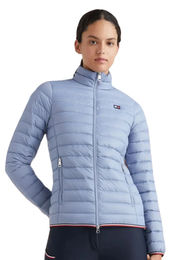 Produktbild von Tommy Hilfiger Equestrian Daunenjacke Puffer Moonstone für Damen wasserabweisend