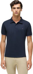 Tommy Hilfiger Equestrian Davis Poloshirt Herren Blau Baumwolle Größe L – Bild 1 von 5