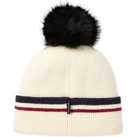 Produktbild von Tommy Hilfiger Equestrian Dean Pom Pom Beanie Mütze Ecru