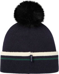 Tommy Hilfiger Equestrian Dean Pom Pom Strickmütze aus Polyamid und Viskose – Bild 1 von 4