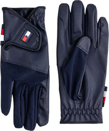 Tommy Hilfiger Equestrian Duke Reithandschuhe Unisex Blau Nylon Taille 7,5 – Bild 1 von 2