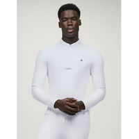 Produktbild von Tommy Hilfiger Equestrian Eaton Turnier Reitshirt für Herren aus Nylon in Weiß Größe L