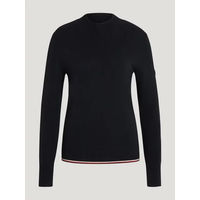 Produktbild von Tommy Hilfiger Equestrian Ellery Damen Pullover mit Rundhalsausschnitt aus Wolle
