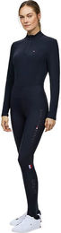 Tommy Hilfiger Equestrian Elmira Winter Reitleggings Damen mit Strass Vollbesatz aus Nylon – Bild 1 von 5
