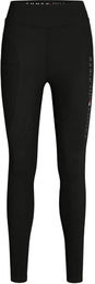 Tommy Hilfiger Equestrian Elmira Winterreitleggings Damen mit Strass Vollbesatz Schwarz Größe M – Bild 1 von 1