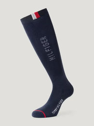 Produktbild von Tommy Hilfiger Equestrian Erie Reitsocken Damen mit Strass Blau Nylon Winter Größe 39/42