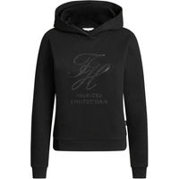 Produktbild von Tommy Hilfiger Equestrian Estelle Rhinestone Hoodie Damen Schwarz XL