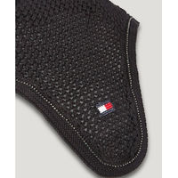 Produktbild von Tommy Hilfiger Equestrian Fliegenhaube Schwarz aus Häkelmaterial
