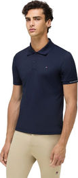 Tommy Hilfiger Equestrian Fresco Tech Reitshirt Poloshirt für Herren Blau – Bild 1 von 3