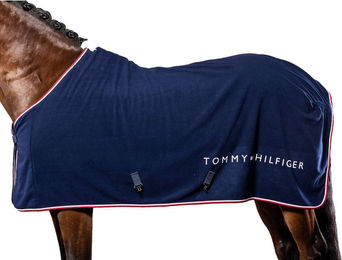 Produktbild von Tommy Hilfiger Equestrian Genesis Abschwitzdecke aus Polyester in Blau