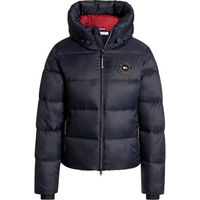 Produktbild von Tommy Hilfiger Equestrian Glendale Pufferjacke Damen Bordeaux Wasserabweisend Nylon XS