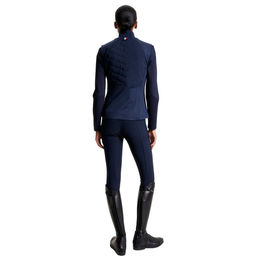 Tommy Hilfiger Equestrian Gramercy Gefütterte Hybrid Weste Damen Blau Größe L – Bild 1 von 2