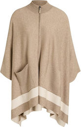 Tommy Hilfiger Equestrian Greenwood StrickCape Beige – Bild 1 von 1