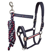 Produktbild von Tommy Hilfiger Equestrian Halfter und Strick Set Yale Desert Sky Blau