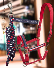 Produktbild von Tommy Hilfiger Equestrian Halfter und Strick Set Yale Primary Red