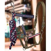 Produktbild von Tommy Hilfiger Equestrian Halfter und Strick Set Yale Utility Olive Grün
