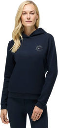 Tommy Hilfiger Equestrian Hollywood Rhinestone Pullover Damen Blau Baumwolle XL – Bild 1 von 4