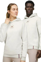 Produktbild von Tommy Hilfiger Equestrian Hoodie Grove Unisex in Ecru Beige Weiß
