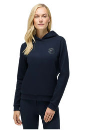 Produktbild von Tommy Hilfiger Equestrian Hoodie Hollywood Strass Pullover Damen Desert Sky Blau