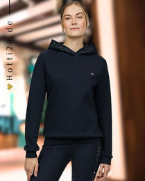 Produktbild von Tommy Hilfiger Equestrian Hoodie Laurens für Damen in Desert Sky Blau