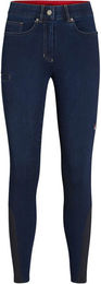 Tommy Hilfiger Equestrian Hope Denim Vollgrip Reithose Damen Blau – Bild 1 von 4