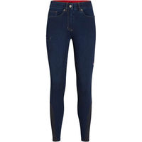 Produktbild von Tommy Hilfiger Equestrian Hope Denim Vollgrip Reithose Damen Blau