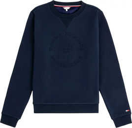 Produktbild von Tommy Hilfiger Equestrian Illinois Graphik Sweatshirt Damen Blau Grösse M