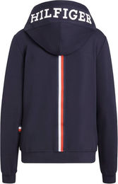 Tommy Hilfiger Equestrian Kingston Reitjacke Damen aus Baumwolle in Beige und Blau – Bild 1 von 7
