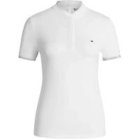 Produktbild von Tommy Hilfiger Equestrian Linsay Turniershirt Damen Weiß Baumwolle XS