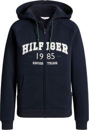 Tommy Hilfiger Equestrian Mills Zipup Hoodie Damen aus Baumwolle und Polyester Größe M – Bild 1 von 4