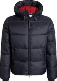 Tommy Hilfiger Equestrian Morrison Daunenjacke Herren Marine Nylon wasserabweisend – Bild 1 von 3